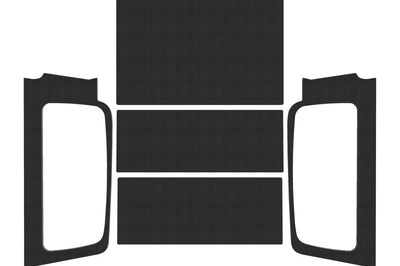 DEI 04-06 Jeep Wrangler LJ Unliminted Headliner Complete Kit - Black - Roofs & Roof Accessories