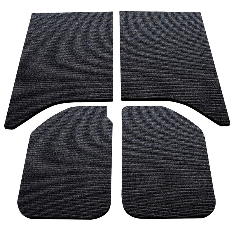 DEI 11-18 Jeep Wrangler JK 2-Door Boom Mat Headliner - 4 Piece - Black - Roofs & Roof Accessories