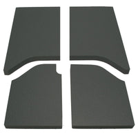 DEI 11-18 Jeep Wrangler JK 2-Door Boom Mat Headliner - 4 Piece - Black - Roofs & Roof Accessories