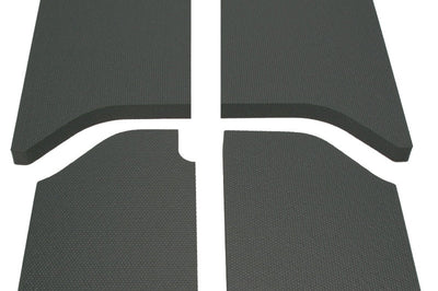 DEI 11-18 Jeep Wrangler JK 2-Door Boom Mat Headliner - 4 Piece - Black - Roofs & Roof Accessories