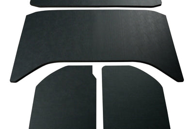 DEI 11-18 Jeep Wrangler JK 4-Door Boom Mat Headliner - 4 Piece - Black Leather Look - Roofs & Roof Accessories