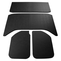 DEI 11-18 Jeep Wrangler JK 4-Door Boom Mat Headliner - 4 Piece - Black Leather Look - Roofs & Roof Accessories