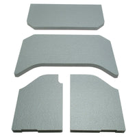 DEI 11-18 Jeep Wrangler JK 4-Door Boom Mat Headliner - 4 Piece - Gray - Roofs & Roof Accessories