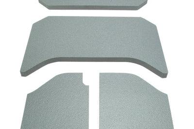DEI 11-18 Jeep Wrangler JK 4-Door Boom Mat Headliner - 4 Piece - Gray - Roofs & Roof Accessories