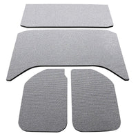 DEI 11-18 Jeep Wrangler JK 4-Door Boom Mat Headliner - 4 Piece - Gray - Roofs & Roof Accessories