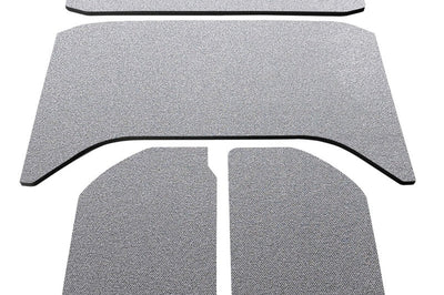 DEI 11-18 Jeep Wrangler JK 4-Door Boom Mat Headliner - 4 Piece - Gray - Roofs & Roof Accessories