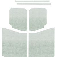 DEI 18-23 Jeep Wrangler JL 4-Door Boom Mat Complete Headliner Kit - 13 Piece - White - Roofs & Roof Accessories