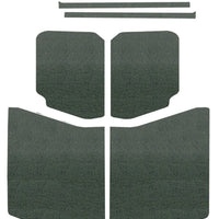 DEI 18-23 Jeep Wrangler JL 4-Door Boom Mat Complete Headliner Kit - 13 Piece - Gray - Roofs & Roof Accessories