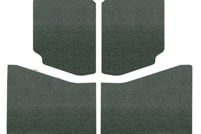 DEI 18-23 Jeep Wrangler JL 4-Door Boom Mat Complete Headliner Kit - 13 Piece - Gray - Roofs & Roof Accessories