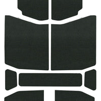 DEI 18-23 Jeep Wrangler JL 4-Door Boom Mat Headliner - 9 Piece - Black - Roofs & Roof Accessories