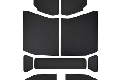 DEI 18-23 Jeep Wrangler JL 4-Door Boom Mat Headliner - 9 Piece - Black - Roofs & Roof Accessories