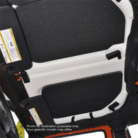 DEI 18-23 Jeep Wrangler JL 4-Door Boom Mat Headliner - 9 Piece - White - Roofs & Roof Accessories