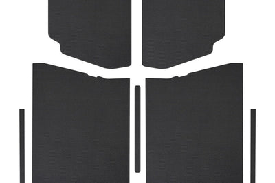 DEI 20-22 Jeep Gladiator JT 4-Door Boom Mat Complete Headliner Kit - 7 Piece - Black Leather Look - Roofs & Roof