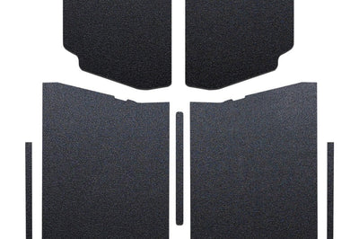 DEI 20-22 Jeep Gladiator JT 4-Door Boom Mat Complete Headliner Kit - 7 Piece - Black - Roofs & Roof Accessories