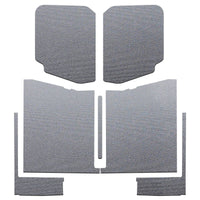 DEI 20-22 Jeep Gladiator JT 4-Door Boom Mat Complete Headliner Kit - 7 Piece - Gray - Roofs & Roof Accessories