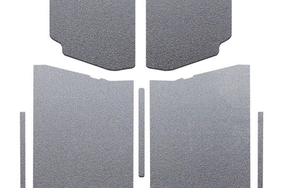 DEI 20-22 Jeep Gladiator JT 4-Door Boom Mat Complete Headliner Kit - 7 Piece - Gray - Roofs & Roof Accessories