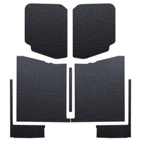 DEI 20-22 Jeep Gladiator JT 4-Door Boom Mat Complete Headliner Kit - 7 Piece - Black - Roofs & Roof Accessories