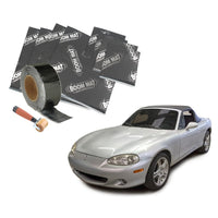 DEI 90-05 Mazda Miata NA & NB Interior Floor Vibration Damping Material Kit - Fabrication