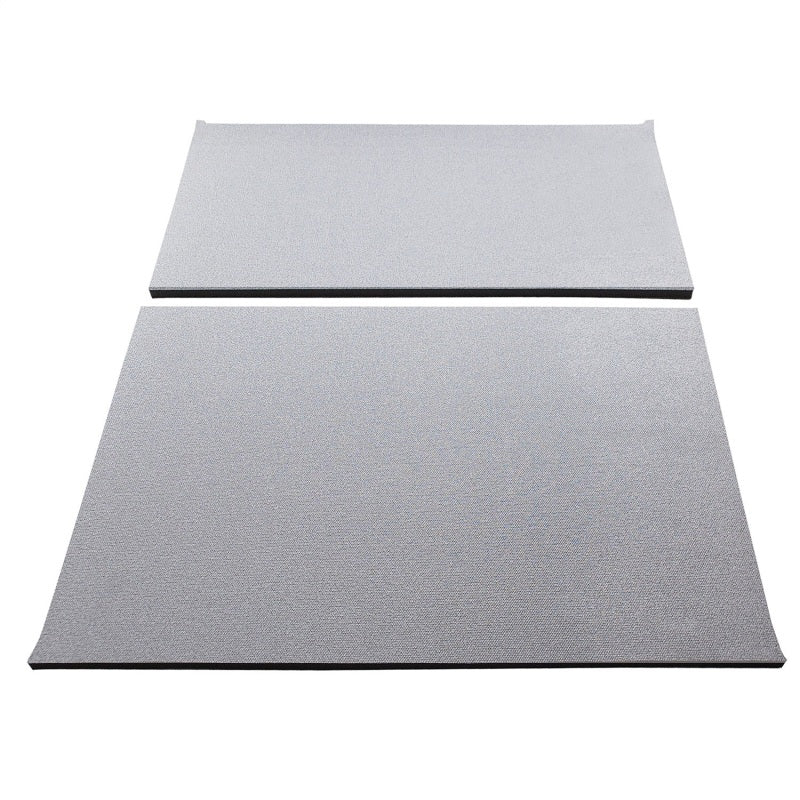 DEI 97-06 Jeep Wrangler TJ 2-Door Boom Mat Headliner - 2 Piece - Gray - Roofs & Roof Accessories