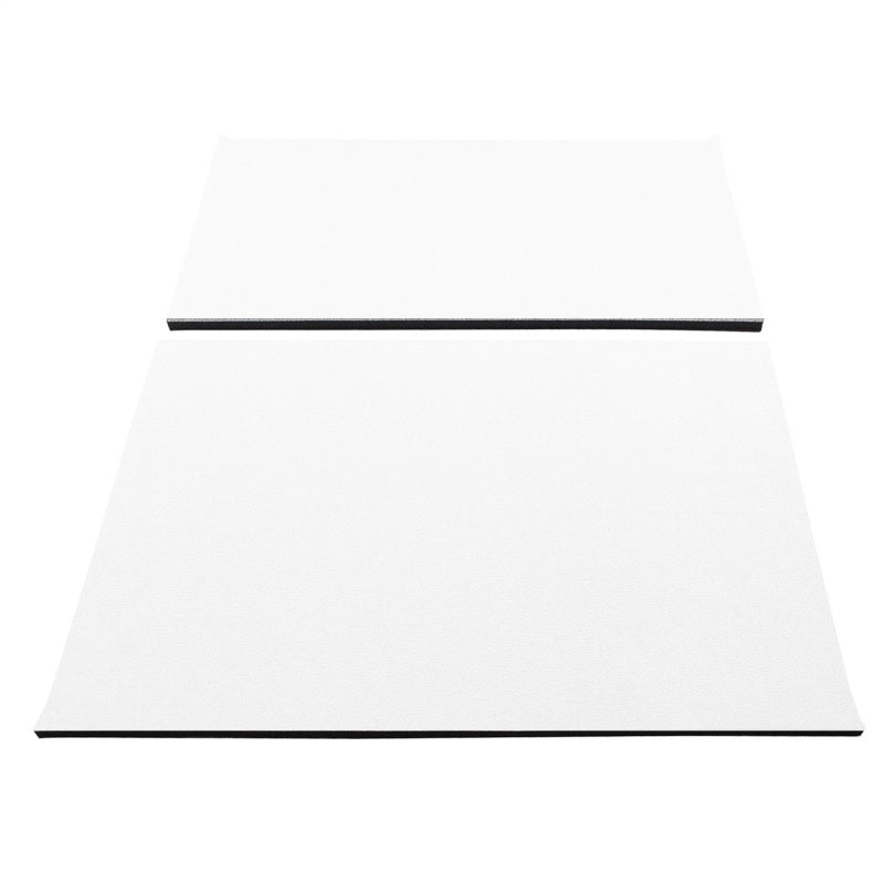 DEI 97-06 Jeep Wrangler TJ 2-Door Boom Mat Headliner - 2 Piece - White - Roofs & Roof Accessories