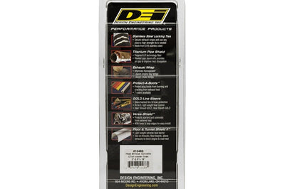 DEI Corvette C7 Oil Cooler Line Sleeves 2in - 2-1/2in x 18in Heat Shroud - Cooling