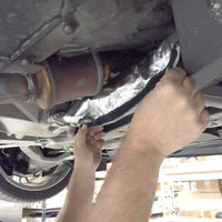 DEI Corvette C7 Oil Cooler Line Sleeves 2in - 2-1/2in x 18in Heat Shroud - Cooling
