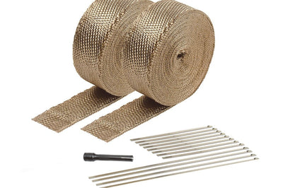 DEI Exhaust Wrap Kit - Titanium - Cooling