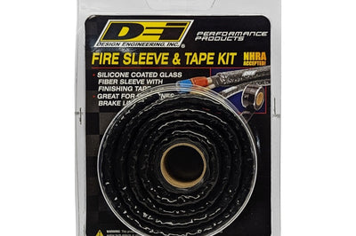 DEI Fire Sleeve and Tape Kit 3/8in I.D. x 3ft - Engine Components