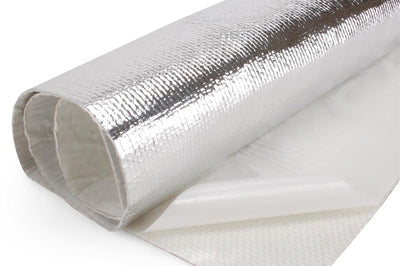 DEI Heat Screen 36in x 40in - Mylar Radiant Glass Fiber Matting w/Adhesive Backing - Cooling