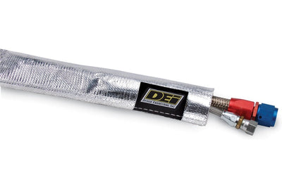 DEI Heat Sheath 1-1/4in I.D. x 3ft - Aluminized Sleeving - Sewn Edge - Engine Components