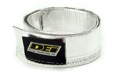 DEI Heat Sheath 1-1/4in I.D. x 3ft - Aluminized Sleeving - Sewn Edge - Engine Components