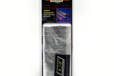 DEI Heat Sheath 1/2in I.D. x 3ft - Aluminized Sleeving - Sewn Edge - Engine Components