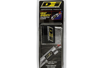 DEI Heat Sheath 1in x 3ft - Aluminized Sleeving - Sewn Edge - Engine Components