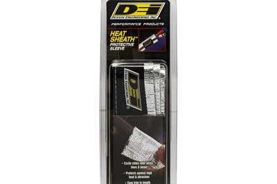 DEI Heat Sheath 3/4in x 3ft - Aluminized Sleeving - Sewn Edge - Engine Components