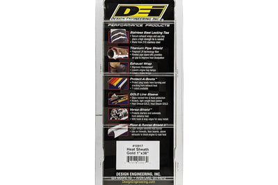 DEI Heat Sheath GOLD 1in x 36in - Engine Components