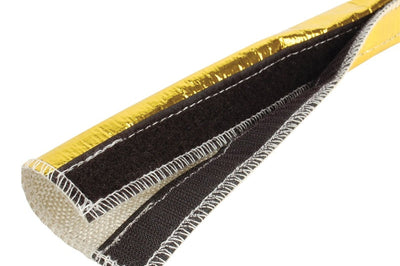 DEI Heat Shroud 1/2in to 1-1/4in I.D. x 3ft - Gold - Cooling
