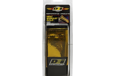 DEI Heat Shroud 1/2in to 1-1/4in I.D. x 3ft - Gold - Cooling
