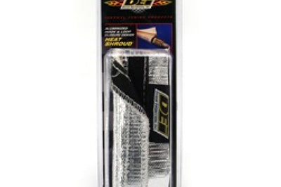 DEI Heat Shroud 1in I.D. x 3ft - Aluminized Sleeving - Hook and Loop Edge - Engine Components
