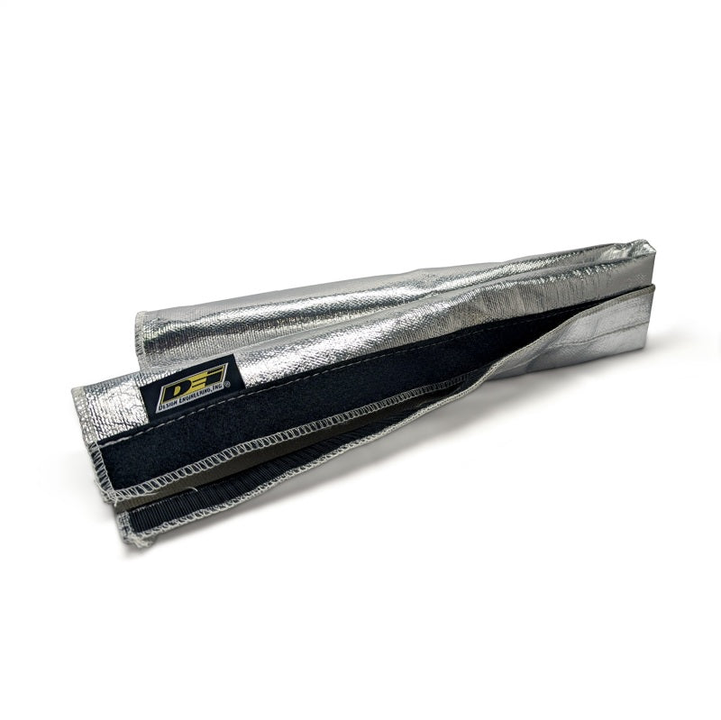 DEI Heat Shroud 2-1/2in x 3ft - Aluminized Sleeving-Hook and Loop Edge - Cooling