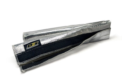 DEI Heat Shroud 2-1/2in x 3ft - Aluminized Sleeving-Hook and Loop Edge - Cooling