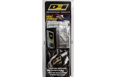 DEI Heat Shroud 2-1/2in x 3ft - Aluminized Sleeving-Hook and Loop Edge - Cooling