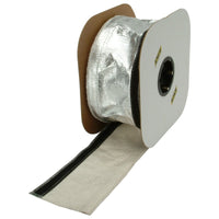 DEI Heat Shroud 2-1/2in x 50ft Spool - Aluminized Sleeving-Hook and Loop Edge - Cooling