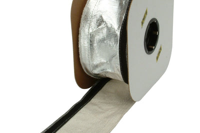 DEI Heat Shroud 2-1/2in x 50ft Spool - Aluminized Sleeving-Hook and Loop Edge - Cooling