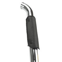 DEI Pipe Shield w/Stainless Steel Clamps - 4in x 8in - Onyx - Engine Components