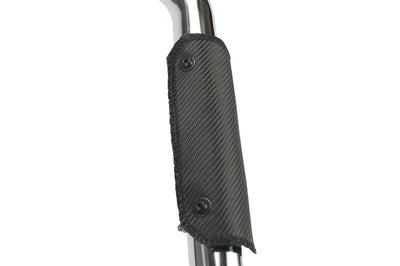 DEI Pipe Shield w/Stainless Steel Clamps - 4in x 8in - Onyx - Engine Components