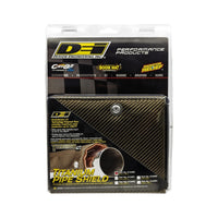 DEI Pipe Shield w/Stainless Steel Clamps - 6in x 12in - Titanium - Engine Components