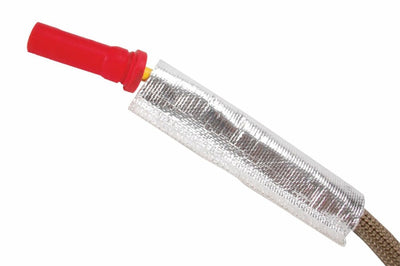 DEI Plug Wire Sheath 3/4in x 6in - 4-pack - Aluminum - Engine Components