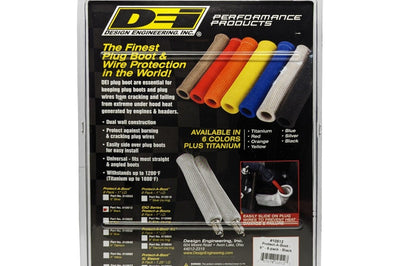 DEI Protect-A-Boot - 6in - 8-pack - Black - Engine Components