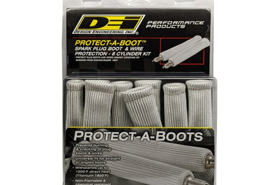 DEI Protect-A-Boot - 6in - 8-pack - Silver - Engine Components