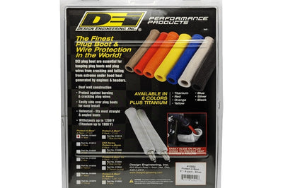 DEI Protect-A-Boot - 6in - 8-pack - Silver - Engine Components